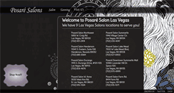 Desktop Screenshot of posaresalons.com