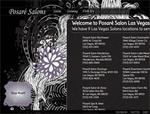 Tablet Screenshot of posaresalons.com